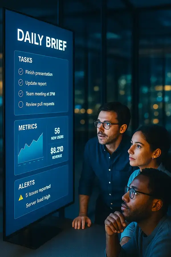 Team-reading-bexos-AI-brief